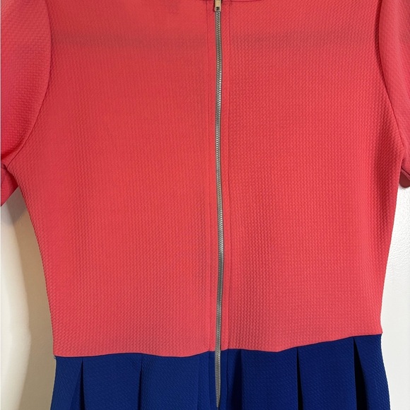 LuLaRoe Amelia Color Block Dress Size Medium - Picture 8 of 14